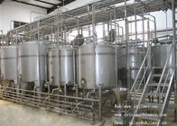 500 - 1000 L / H Plastik Şişe İçin Pastörize Süt Üretim Hattı