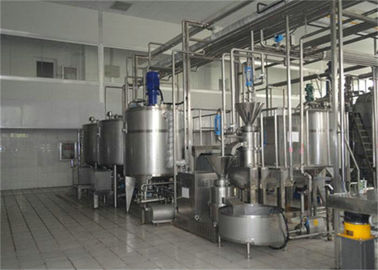 CE ve HACCP ile Elma / Üzüm / Portakal Meyve Suyu Konsantresi Makinesi Üretim Hattı