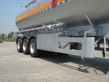 3x12T BPW dingil 46000L Alüminyum Alaşımlı Petrol / Yağ Tankı Yarı Römork