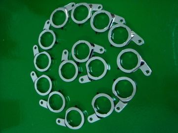 Parlak Krom Plaka Hassas CNC İşlenmiş Bileşenleri Alüminyum Ekstrüzyon 0.01mm Tolerans