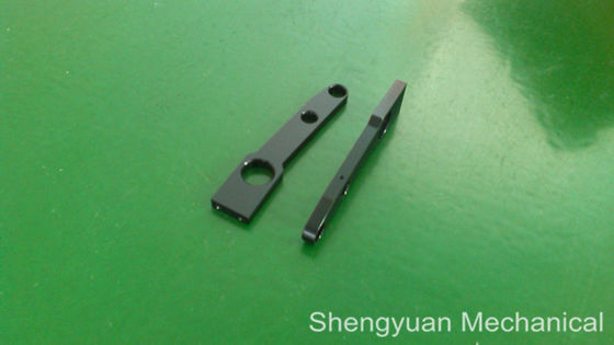 6061 hassas işleme parçaları ile Black freze yan plaka anodize