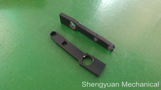 6061 hassas işleme parçaları ile Black freze yan plaka anodize