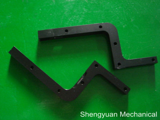 Siyah Kaplamalı Hassas CNC Makinesi, Eloksal Alüminyum Katlanır Metal Parçaları