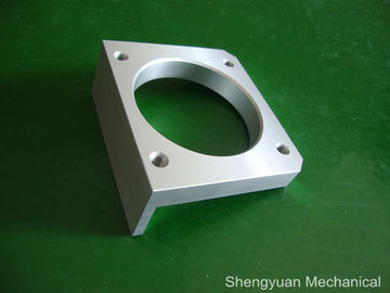 CNC Hassas İşleme Doğal Anodize AL6061 Braketi Metal Motor veya 3D Printer Yedek Parçaları