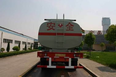 30000L 2 Dingili Çelik Kimyasal Sıvı Tanker Kamyon Taşımacılık Gaz / Dizel