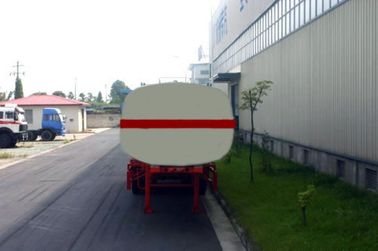 30000L 2 Dingili Çelik Kimyasal Sıvı Tanker Kamyon Taşımacılık Gaz / Dizel
