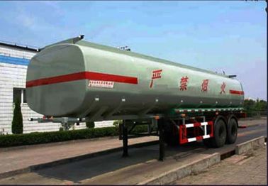 30000L 2 Dingili Çelik Kimyasal Sıvı Tanker Kamyon Taşımacılık Gaz / Dizel