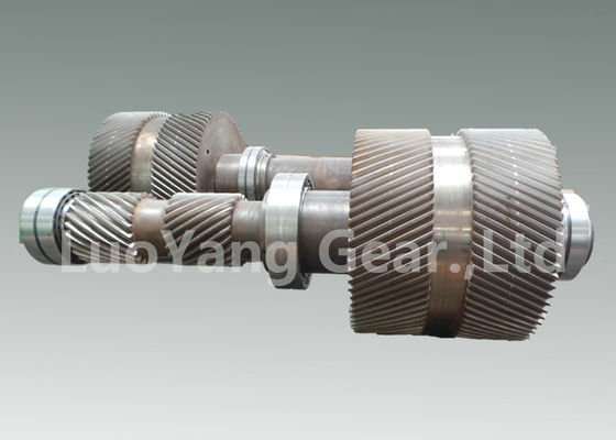 CNC Hassas Torna Parça Aletleri Alüminyum ile Coniflex Dişli Mil, Besleme Makineleri İçin Çelik