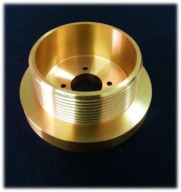 Silindirik, Silindiriklik İçin CNC İşleme Preciaion Pirinç Torna Parçaları 0.005mm