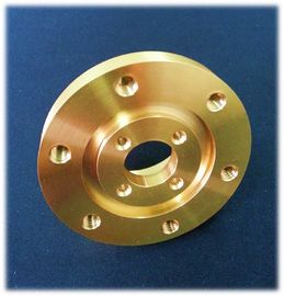 Silindirik, Silindiriklik İçin CNC İşleme Preciaion Pirinç Torna Parçaları 0.005mm