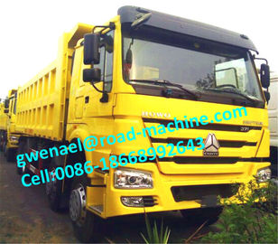HOWO 8x4 Ağır Damperli Kamyon 50ton Damperli kamyon 10 tekerlek kum damperli kamyon HYVA Hidrolik kaldırma sistemi