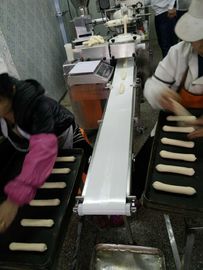 Fransız Ekmek Ekmek Üretim Hattı Çift makaralar Kapasitesi 10000 adet